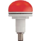 SIRENA - P50A LED M12 Buzzer blink/dauer rot, 12-24V, ACDC, IP65