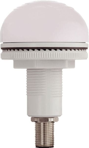 SIRENA - P50A LED M12 Buzzer blink/dauer weiß, 12-24V, ACDC, IP65