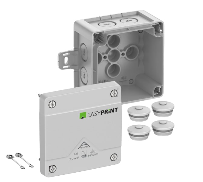 SPELSBERG - Abzweigkasten IP66/IP67/IP69 Abox Pro 025 AB-L EasyPrint
