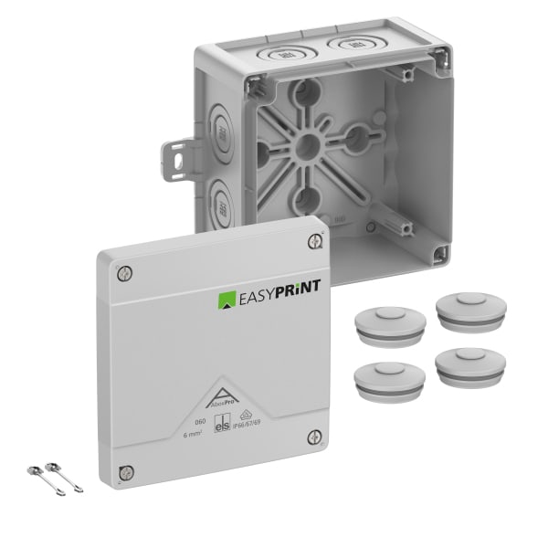 SPELSBERG - Abzweigkasten IP66/IP67/IP69 Abox Pro 060 AB-L EasyPrint