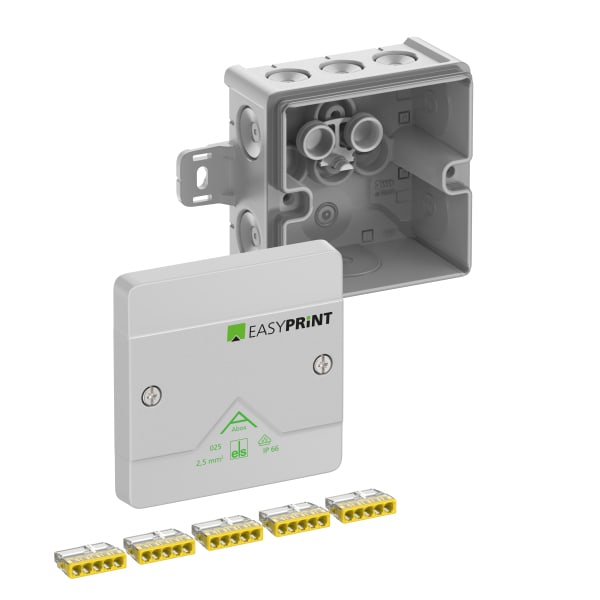 SPELSBERG - Abzweigkasten IP66 Abox 025 AB-2,5² EasyPrint
