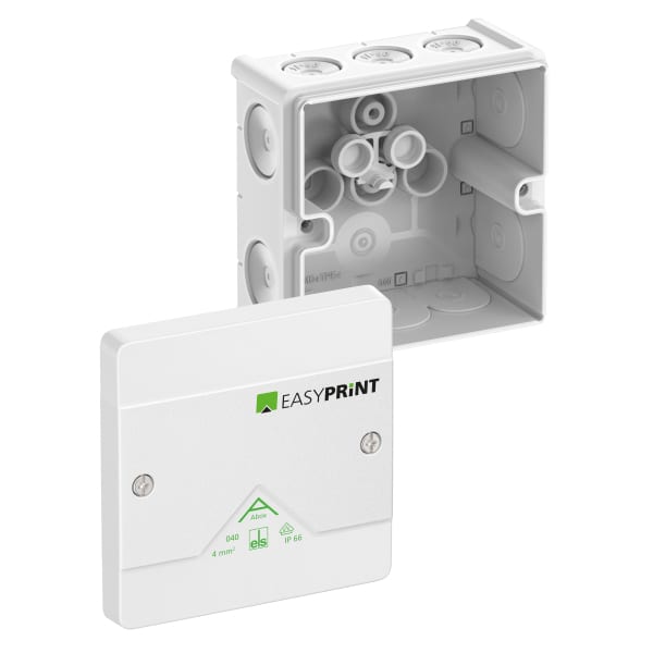 SPELSBERG - Abzweigkasten IP66 Abox 040-L/w EasyPrint