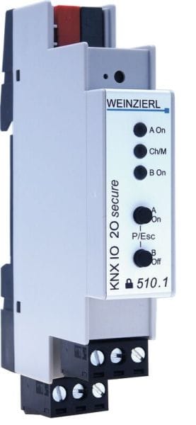 WEINZIERL - KNX secure Schaltaktor 2fach REG