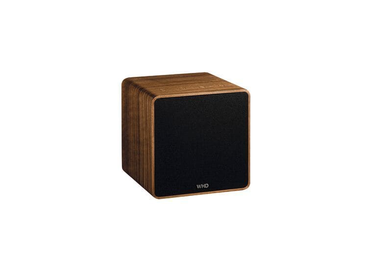 WHD - Qube XL 2-Wege WLAN Lautsprecher Echtholz Nussbaum