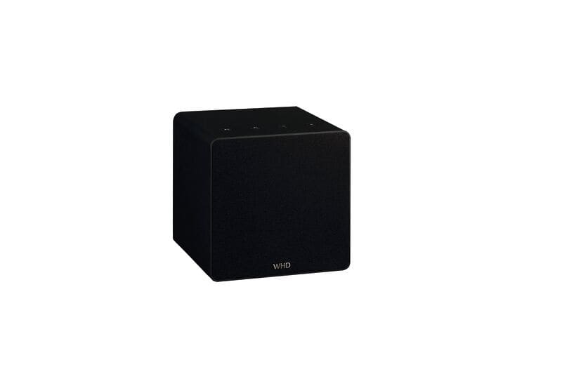 WHD - Qube XL 2-Wege WLAN Lautsprecher Aluminium schwarz