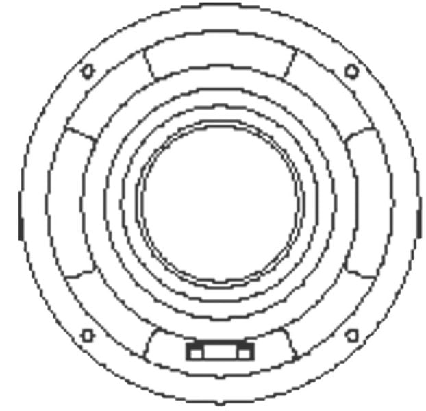 WHD - PM 166-A/2-8 Lautsprecher-Chassis 2-Wege, 8 OHm