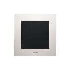 WHD - Blende GIB M240W, Gips, quadratisch, Gitter Keramikschaum weiß