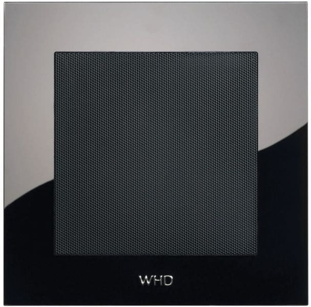 WHD - Blende AGBS M240 A Acryl-Glasblende schwarz, Gitter anthrazit