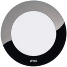 WHD - Blende AGBS R 240 W Acryl-Glasblende schwarz, Gitter weiß