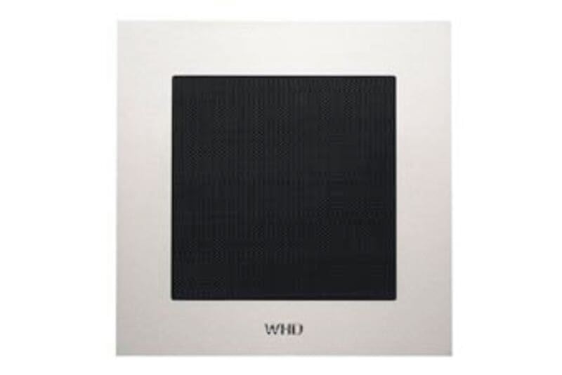 WHD - Kunststoffblende M240 schwarz Gitter schwarz, Bajonett