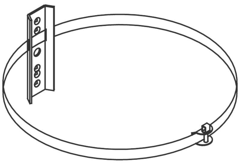 WHD - Mastbefestigung MB 1/2 für,TL5/TL6/T