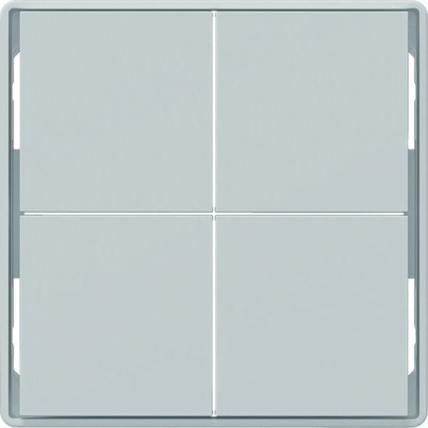 BERKER - KNX Q.x Tasten f. TS-GM 4-fach polarweiß matt