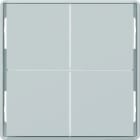 BERKER - KNX Q.x Tasten f. TS-GM 4-fach polarweiß matt
