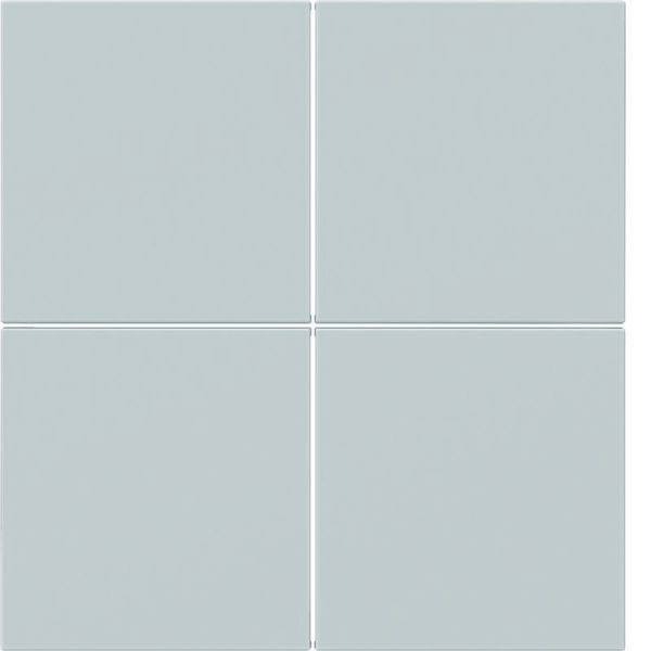 BERKER - KNX S.1/B.x Tasten f TS-GM 4-fach polarweiß glänzend