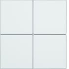 BERKER - KNX S.1/B.x Tasten f TS-GM 4-fach alu matt