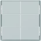 BERKER - KNX Q.x Tasten f. TS-GM 6-fach polarweiß matt
