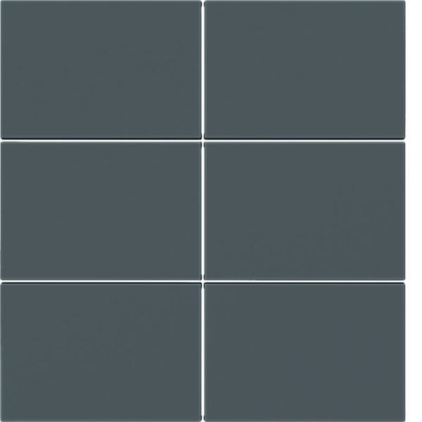 BERKER - KNX S.1/B.x Tasten f TS-GM 6-fach anthrazit matt