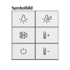 BERKER - KNX Q.x Tasten f. TS-GM 6-fach polarweiß matt bedruckt