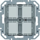 BERKER - S.1/B.x/Q.x KNX Taster-Grundmodul Secure, TS-GM 4-fach Up