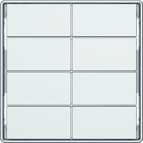 BERKER - KNX Q.x Tasten f. TS-GM 8-fach alu matt