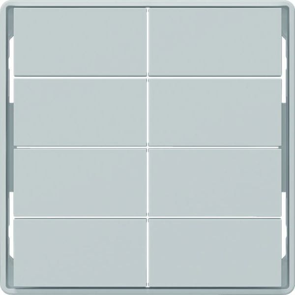 BERKER - KNX Q.x Tasten f. TS-GM 8-fach polarweiß matt