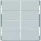 BERKER - KNX Q.x Tasten f. TS-GM 8-fach polarweiß matt