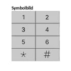 BERKER - KNX S.1/B.x Tasten f TS-GM 8-fach polarweiß matt hinterleuchtet