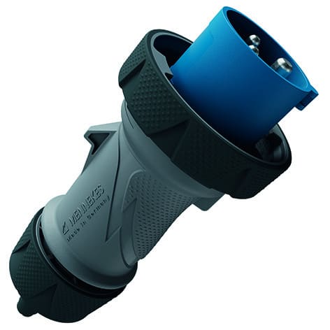 MENNEKES - Stecker PowerTOP Xtra G 16A 3p 6h 230V IP67/IP69 ErgoCONTACT