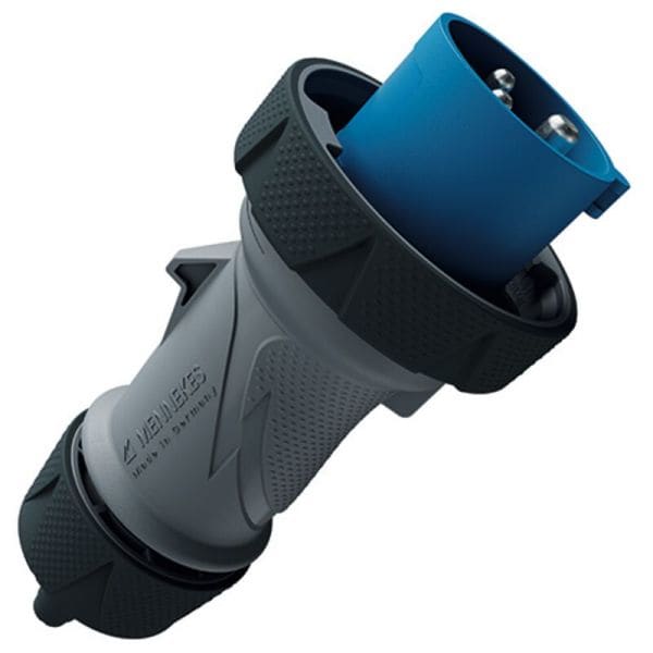 MENNEKES - Stecker PowerTOP Xtra G 16A 3p 6h 230V IP67/IP69 ErgoCONTACT