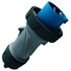 MENNEKES - Stecker PowerTOP Xtra G 16A 3p 6h 230V IP67/IP69 ErgoCONTACT