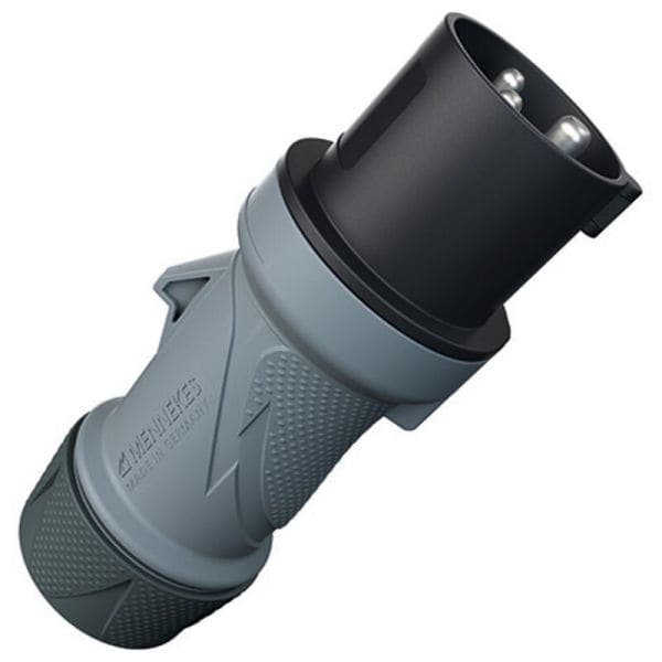 MENNEKES - Stecker PowerTOP Xtra R HW/VN 16A 3p 7h 500V IP54 ErgoCONTACT