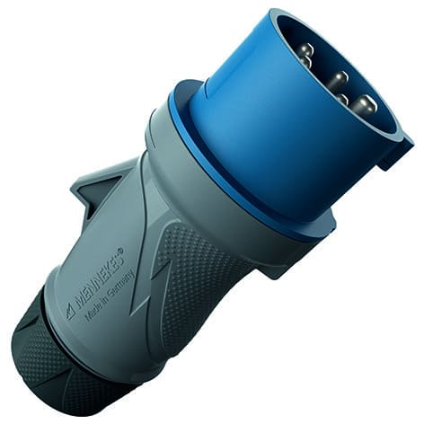 MENNEKES - Stecker PowerTOP Xtra R HW/VN 32A 5p 9h 230V IP54 ErgoCONTACT