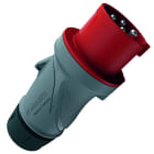 MENNEKES - Stecker PowerTOP Xtra R HW/VN 16A 4p 11h >50V IP54 ErgoCONTACT