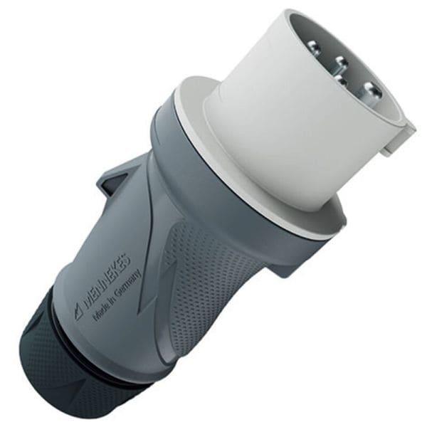 MENNEKES - Stecker PowerTOP Xtra R HW/VN 16A 4p 12h >50V IP54 ErgoCONTACT