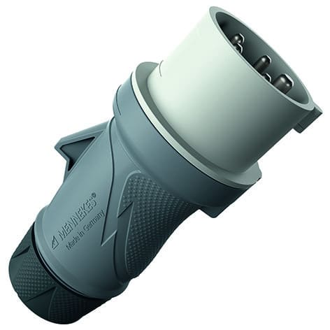 MENNEKES - Stecker PowerTOP Xtra R HW/VN 32A 5p 12h IP54 ErgoCONTACT