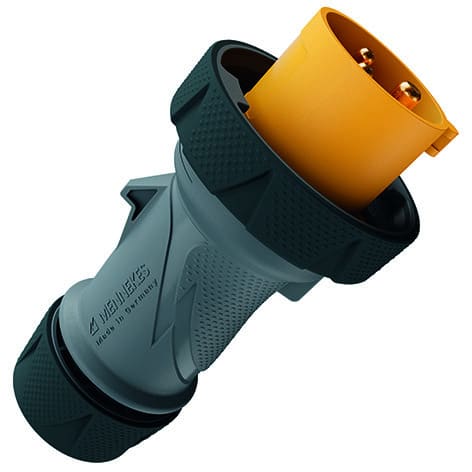 MENNEKES - Stecker PowerTOP Xtra 16A 3p 4h 110V IP67/IP69 ErgoCONTACT