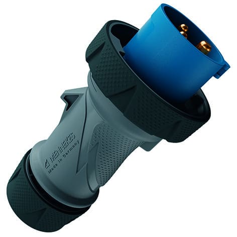 MENNEKES - Stecker PowerTOP Xtra 16A 3p 6h 230V IP67/IP69 ErgoCONTACT