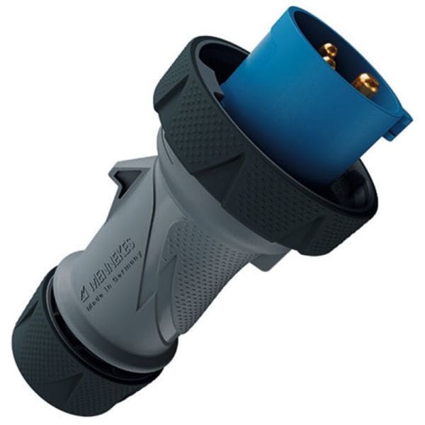 MENNEKES - Stecker PowerTOP Xtra 16A 3p 6h 230V IP67/IP69 ErgoCONTACT