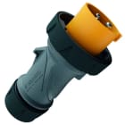 MENNEKES - Stecker PowerTOP Xtra R HW/VN 16A 3p 4h 110V IP67/IP69 ErgoCONTACT