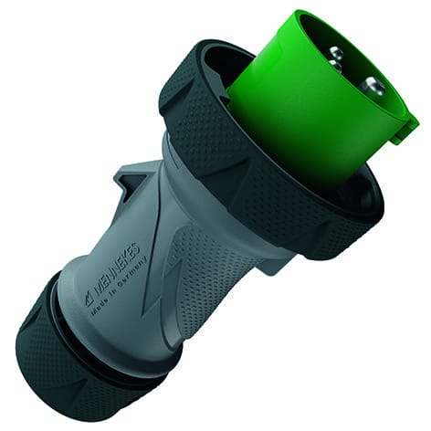 MENNEKES - Stecker PowerTOP Xtra R HW/VN 16A 3p 10h >50 IP67/IP69 ErgoCONTACT