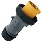 MENNEKES - Stecker PowerTOP Xtra R HW/VN 32A 3p 4h 110V IP67/IP69 ErgoCONTACT
