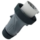 MENNEKES - Stecker PowerTOP Xtra R HW/VN 16A 4p 12h IP67/IP69 ErgoCONTACT