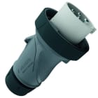 MENNEKES - Stecker PowerTOP Xtra R HW/VN 32A 4p 12h IP67/IP69 ErgoCONTACT