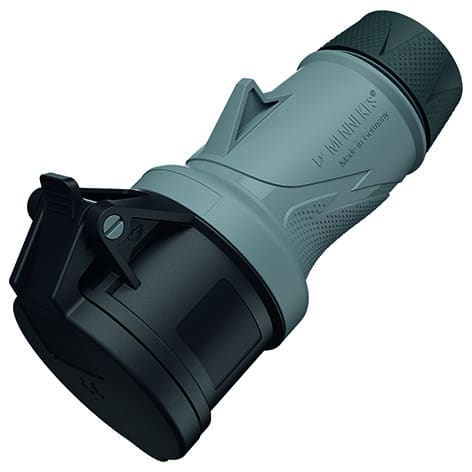 MENNEKES - Kupplung PowerTOP Xtra R HW/VN 16A 3p 7h 500V IP54 ErgoCONTACT