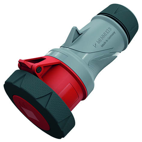 MENNEKES - Kupplung PowerTOP Xtra 32A 5p 6h 400V IP67/IP69 ErgoCONTACT