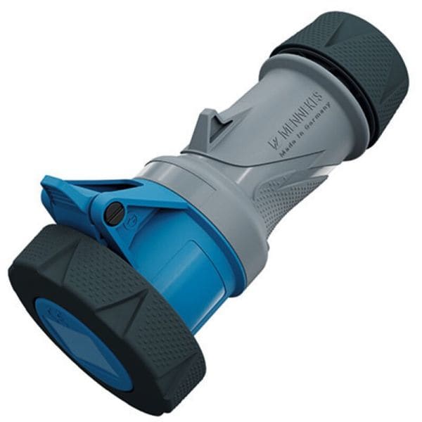MENNEKES - Kupplung PowerTOP Xtra R HW/VN 16A 3p 6h 230V IP67/IP69 ErgoCONTACT