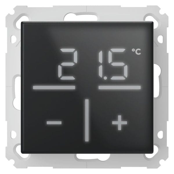 EQ3 - Glas-Wandthermostat mit CO2-Sensor, schwarz, HmIP-WGTC-A