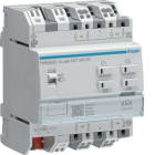 HAGER - HAGER Rollladen-/Jalousieaktor 4-fachKNX Secure, 24V DC