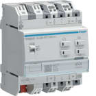HAGER - HAGER Rollladen-/Jalousieaktor 4-fachKNX Secure, 230V AC