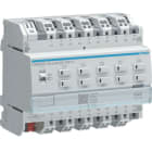 HAGER - HAGER Schalt-/Jalousieaktor 10/5-fachKNX Secure, 16A, C-Last